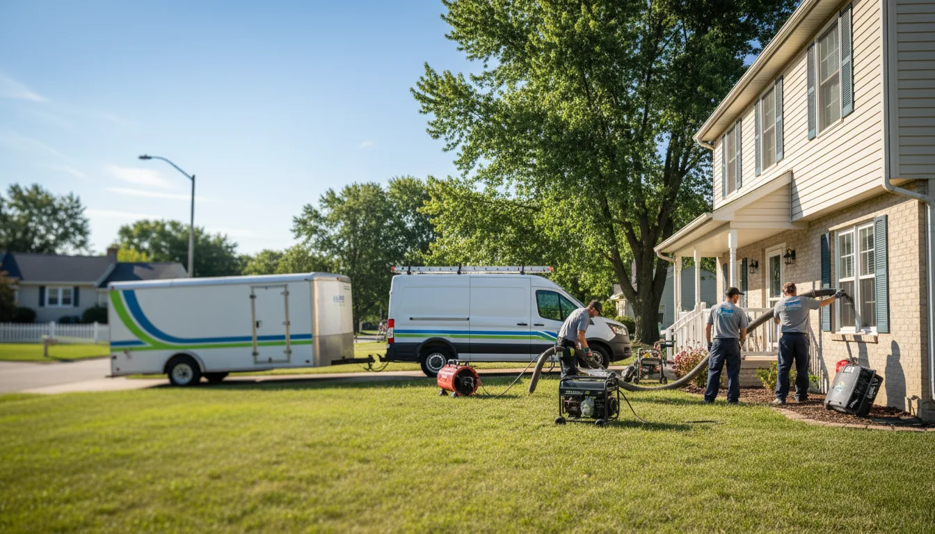 Flooded Basement Restoration And Cleanup With Repair in Cimarron, KS near me